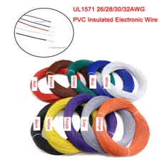 UL1571 26AWG-32AWG Flexible Stranded Wire Cable PVC Insulated Electronic Wire