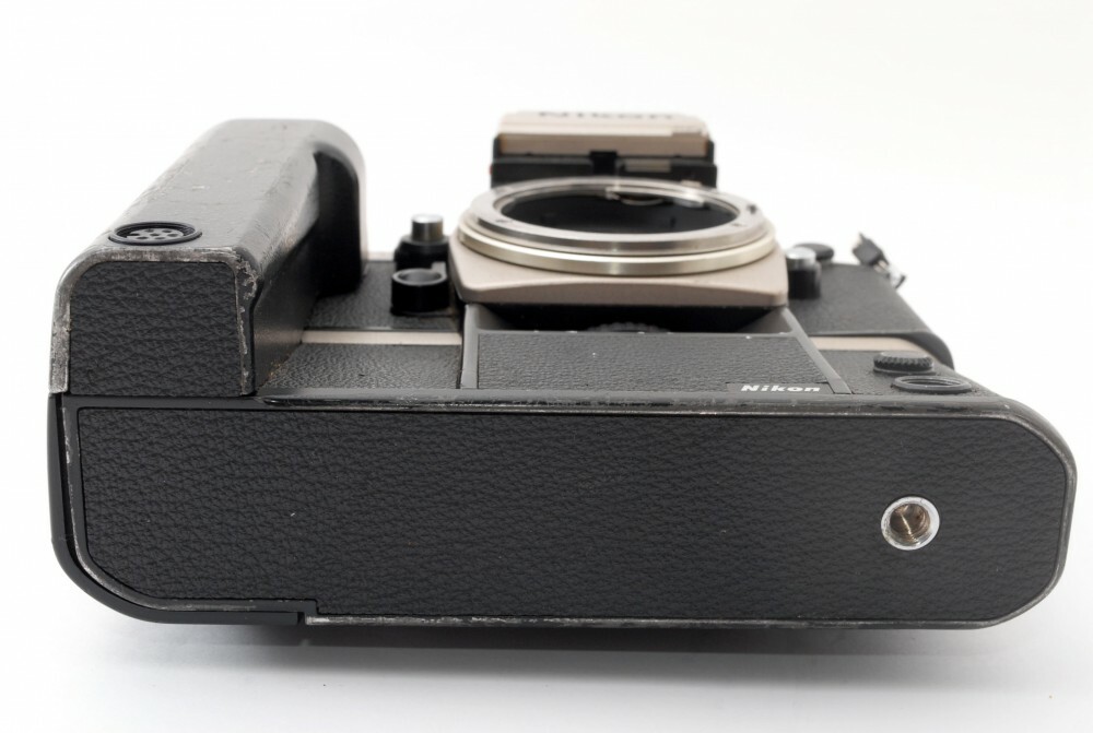 Nikon F3/T HP Titan Silver SLR Film Camera + MD-4 [Exc+]