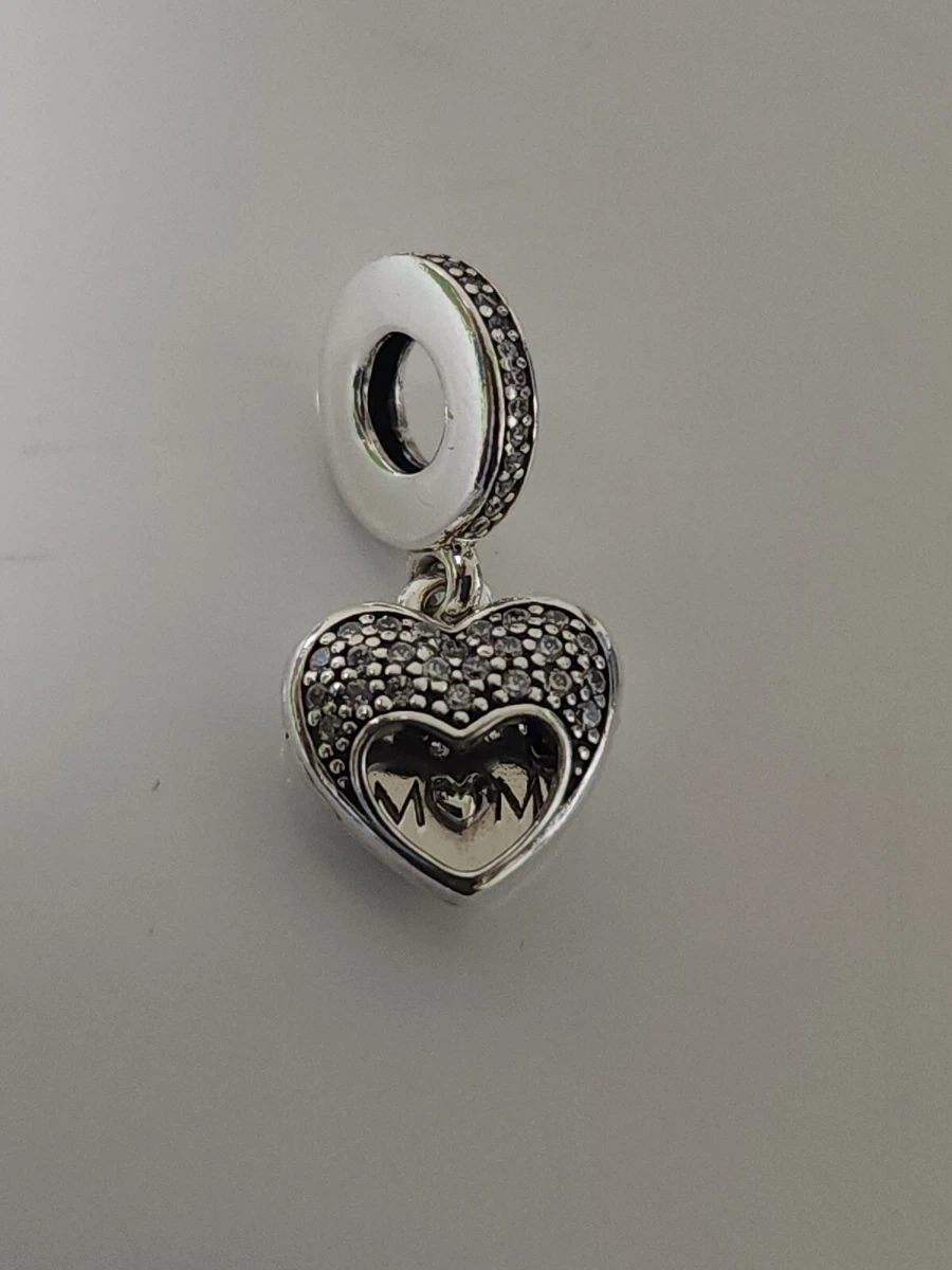 Genuine pandora mum heart - Gem