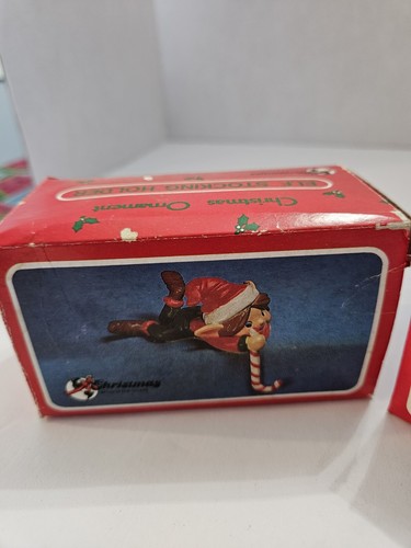 Set Of 2 Christmas Around The World Elf Stocking Holder - Picture 3 of 9