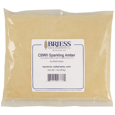 50 LB Briess Dried Malt Extract (DME) - Amber - CBW Sparkling - Homebrew Beer 