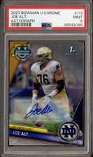 2023 Bowman U Chrome Joe Alt Auto PSA 9 Mt #111 1st