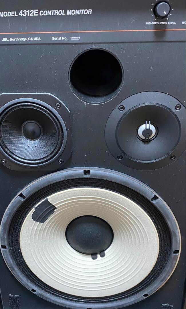 JBL MODEL 4312E CONTROL MONITOR スピーカー JBL 4312E Speaker Pair | eBay