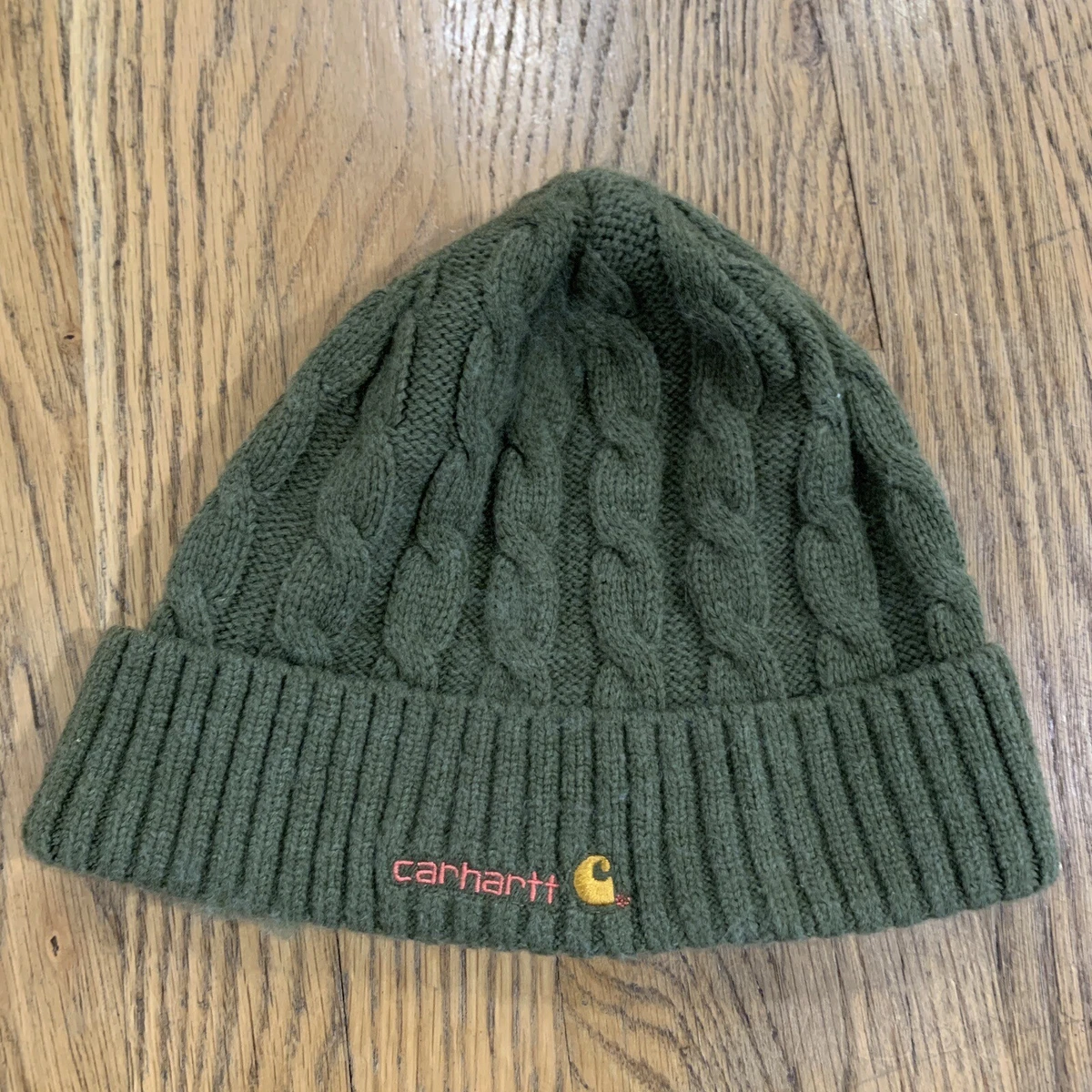 carhartt green beanie womens