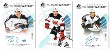 2017-18 SP Authentic Future Watch Rookie Autograph & Non Auto 999 Pick From List