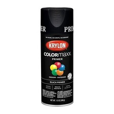 Krylon 5581 Colormaxx Aerosol Spray Paint Black 12oz