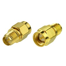 SMA Male to RP-SMA Female WiFi For IP Camera Antenna Connector 10 pack