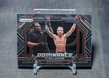 TJ Dillashaw Dominance Insert 2023 Panini Prizm UFC Card #24