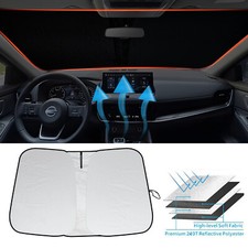 For Nissan Rogue 2021-2024 2025 Windshield Sun Shade Front Window UV Block Cover
