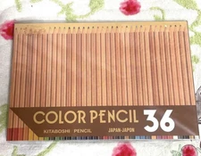Color Pencil Kitaboshi Pencil Contains 36 colors High quality made in Japan