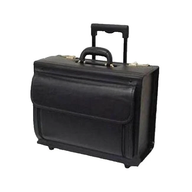 Black Leather Vintage Luggage & Vintage Travel Accessories