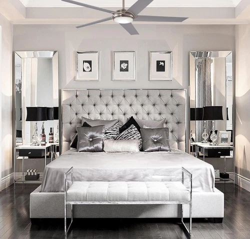 60" Raptor LED Ceiling Fan with DC Motor & 16W Light in Brushed Nickel Finish - Picture 6 of 8