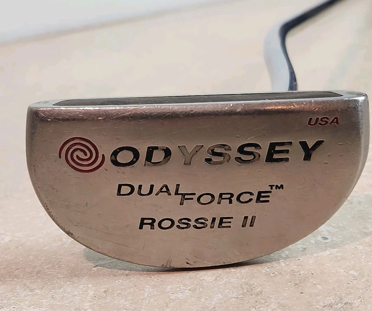 Putter Odyssey Dual Force Rossie II – Acier 34,5 Pouces – Main Droite – USA