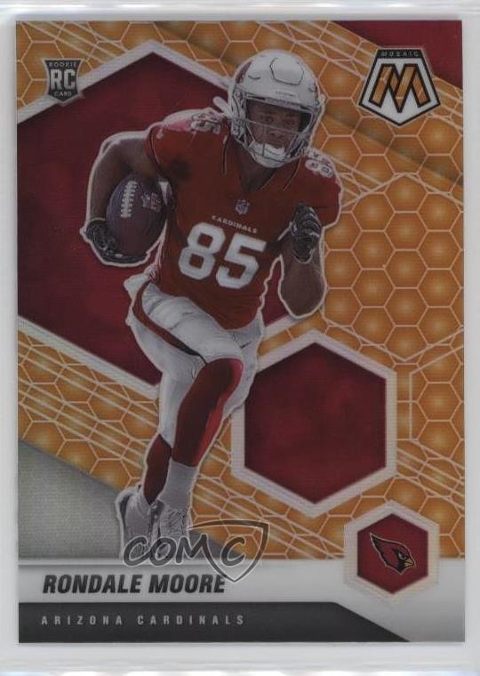 2021 Panini Mosaic Rookies Honeycomb Prizm Rondale Moore #317 Rookie RC 0zu6