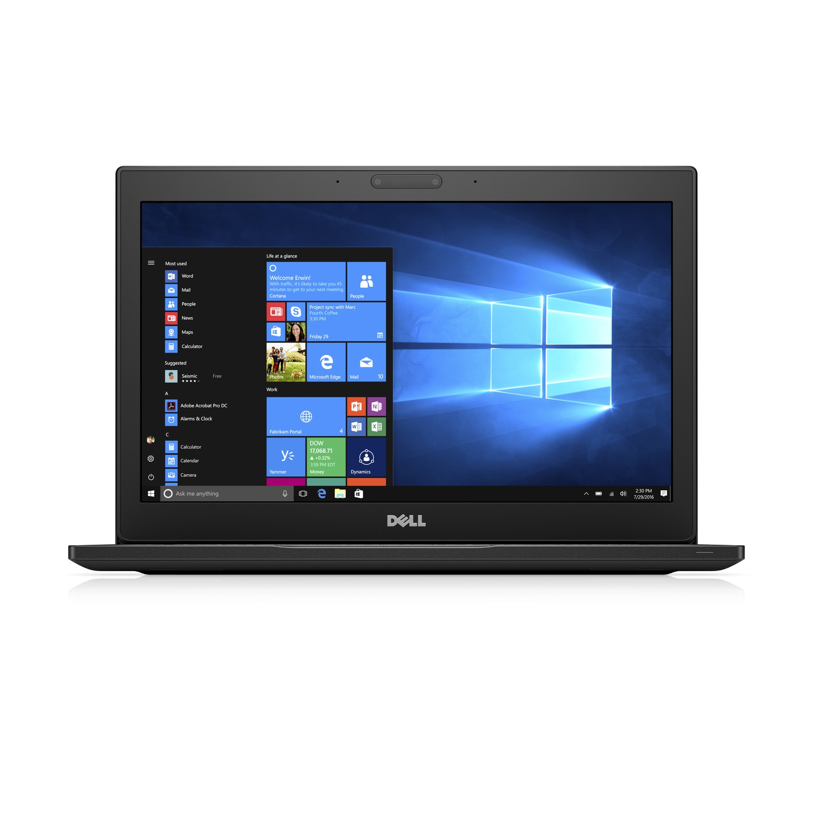 Dell Latitude 7280 i5-7200U 12,5" FHD 16 GB RAM 500 GB SSD Intel HD 620 Win11 DE