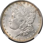 1878-P 7/8TF Morgan Silver Dollar Weak NGC MS62 Nice Eye Appeal
