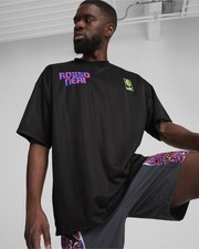  Ac Milan Puma T-shirt maglia maglietta FtblNrgy 2024 UOMO Nero poliestere 