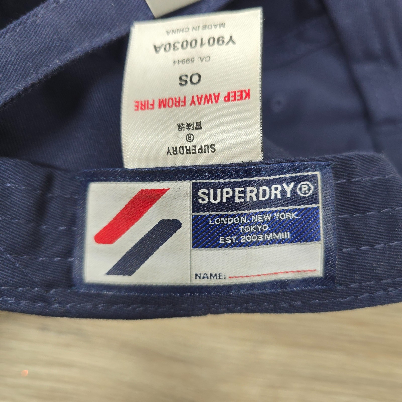 Superdry Hat Adjustable Strapback OSFA Unstructur… - image 11