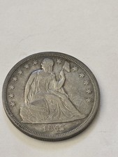 1847 SEATED LIBERTY DOLLAR ~ NICE