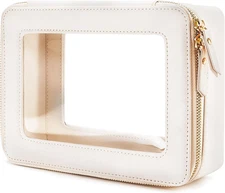 Aveniee Clear Makeup Bag Organizer, Travel Toiletry Bag Cosmetic Case for Women,