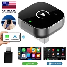 USB Auto Wireless CarPlay Adapter For Apple Android Wireless Dongle Plug ＆ Play