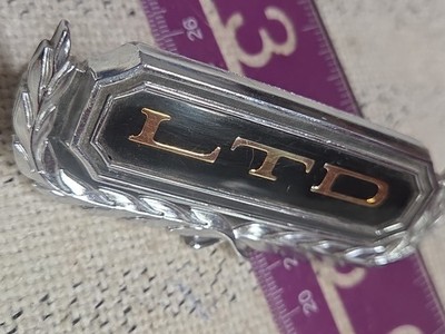 Original 1969 Ford Galaxie Ltd Door Panel Emblem C9YB6520978A