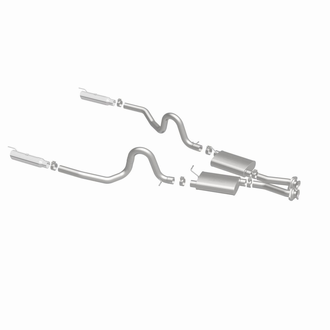 Ford GT 2003-2004 Exhaust system