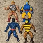 VTG Mattel 1980's He-Man Masters of Universe MOTU Action Figures Lot Of 4