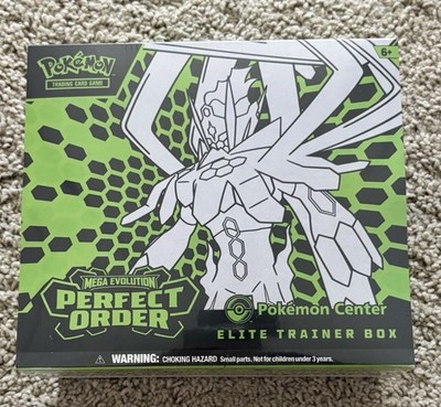 Pokemon Center Perfect Order Elite Trainer Box (ETB) Mega Zygarde Factory Sealed