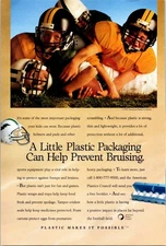American Plastics Council Vintage Print Ad 1994
