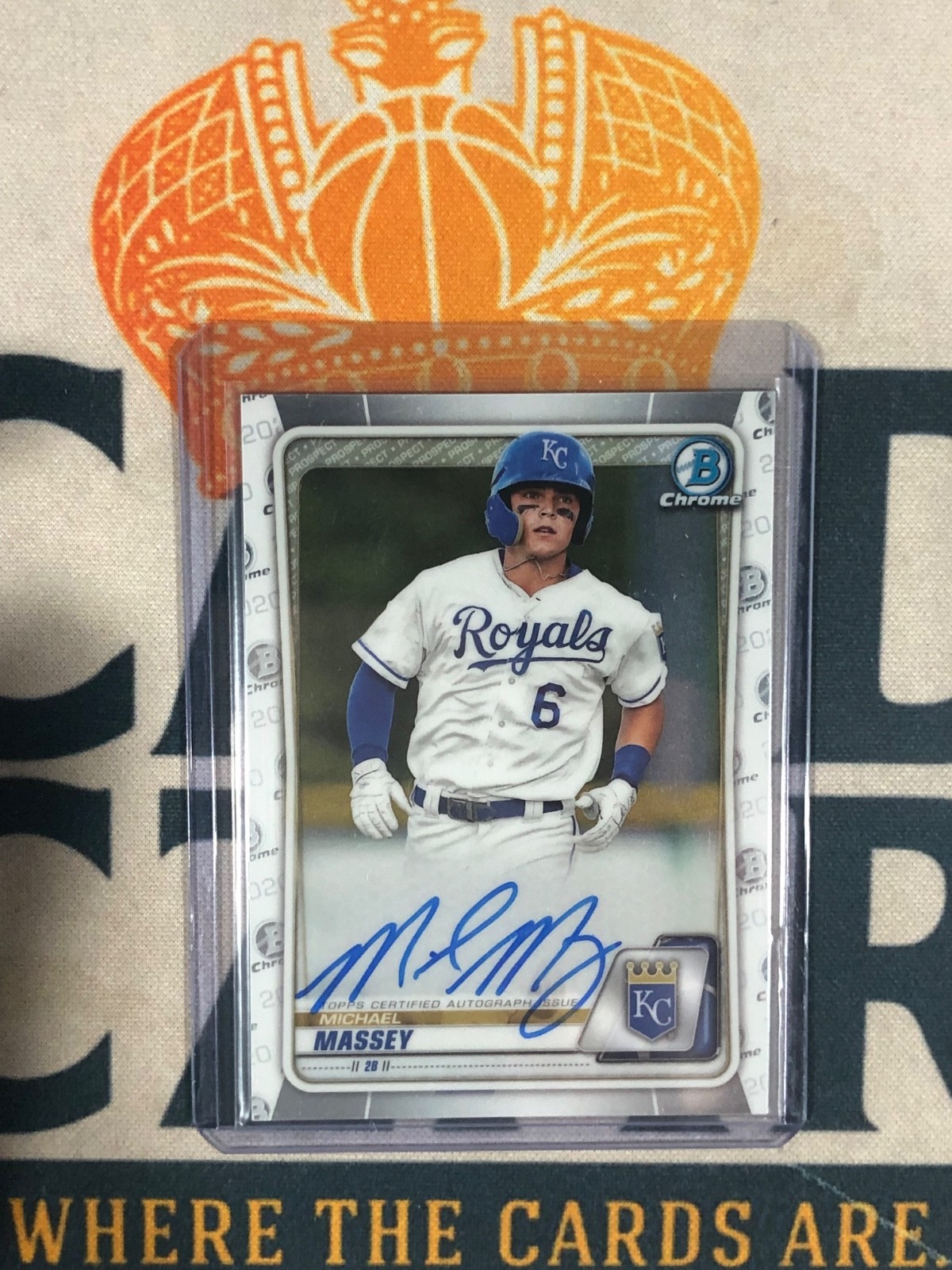 2020 Bowman Chrome MICHAEL MASSEY Bowman Autograph