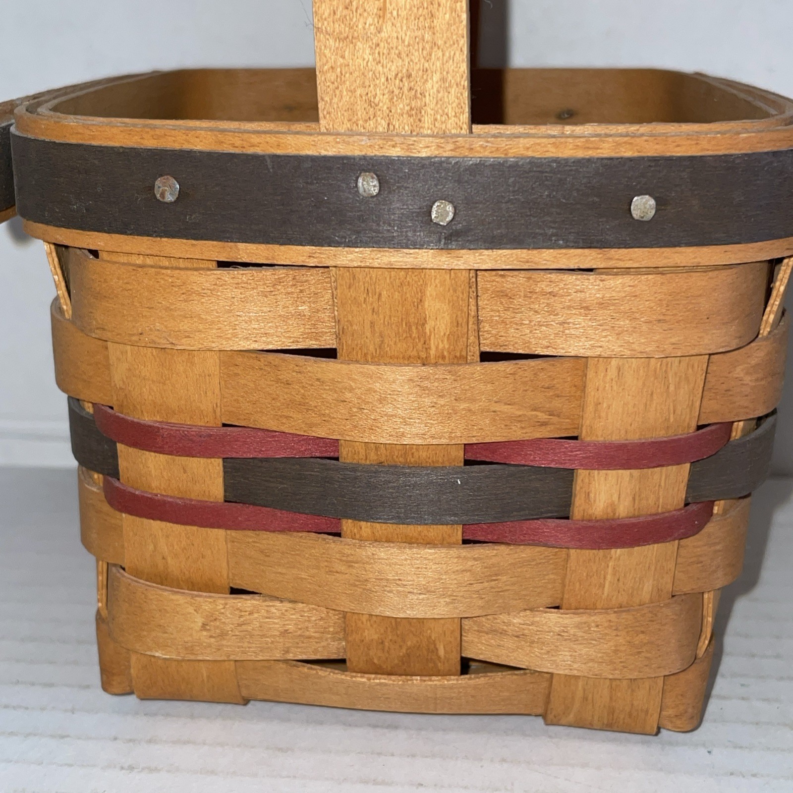 Longaberger 1993 INAUGURAL BASKET with Liner & Protector 