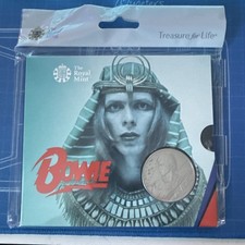 David Bowie 2020 &pound;5 Brilliant Uncirculated Coin - Edition 4