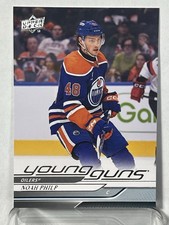 2024-25 Upper Deck Series 2 - Young Guns Noah Philp #495 (RC) Oilers