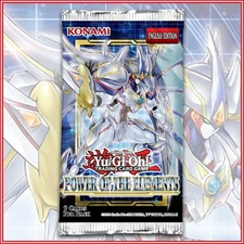 YuGiOh Power of the Elements Unl PACK BOOSTER (9 Cards) FACTORY SEALED🔥