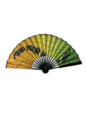 GRAV Trippy Gradient Folding Fan Double-Sided Logo Hand Fan Find Higher Self
