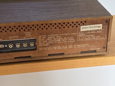Autoradio Vintage Sears Deluxe Dashmate – AM/FM Stéréo, Lecteur 8 Pistes, Avec Boîte
