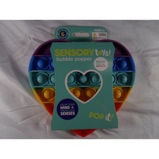 Sensory Toys Bubble Popper I#4370124. Heart Multi New Tactile Stress Relief ADHD