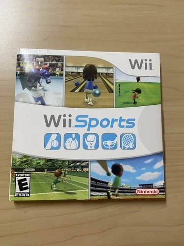 New ListingWii Sports (Nintendo Wii), Authentic, Booklet, Manual included, Complete CIB