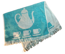 Kitchen Towel CANNON Teapots Coffee/Tea Time All Cotton Made In USA