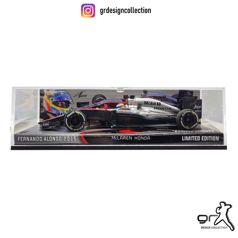 Fernando Alonso - McLaren Honda MP4-30 - F1 Chinese GP 2015 / Minichamps / 1:43 - Immagine 2 di 4