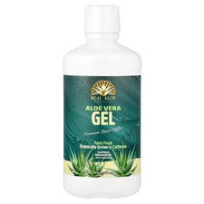 Real Aloe Inc Aloe Vera Gel 32 fl oz 960 ml Gluten-Free, Non-GMO, Not Tested on