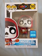 Funko Pop! Disney Pixar Coco Miguel with Guitar #741 Wondercon 2020 LE Exclusive