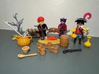 Playmobil #3794 - Pirate Camp Pig Roast - 90s Vintage Complete Set
