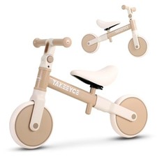 Toddler Balance Bike Toys for 2 Year Old Boys Girls, Baby Balance Bike Brown