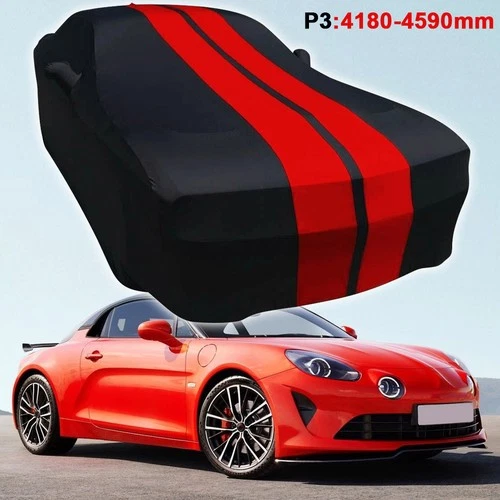BLACK & RED Satin Stretch Indoor Car Cover Scratch Dustproof For BMW Z4 2003-22 - Picture 1 of 4