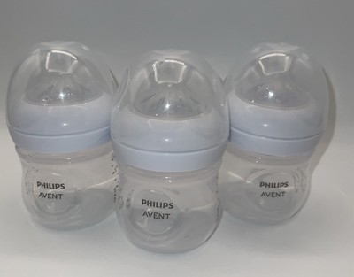 Philips Avent 4 oz BPA-Plastic Baby Bottles - 3 count