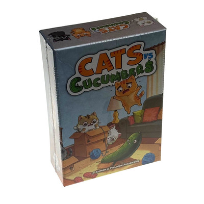 Cats Vs Cucumbers Board Game Family Party Kids Luck Gift Dice Brand NEW Sealed