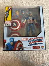 Mafex No.217 Captain America Comic Version 6 Figure Marvel MIB New USA Seller