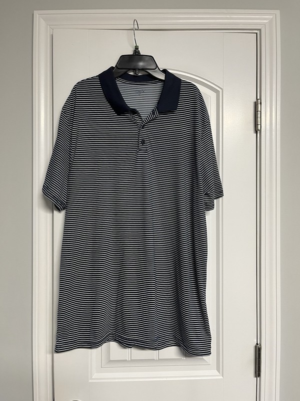 OLD NAVY Active Core Blue Golf Polo Shirt Men  XL Go Fresh 46 Chest Super Soft